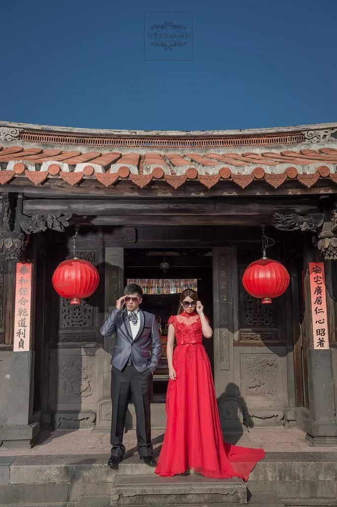 婚紗攝影台北推薦婚紗景色|林安泰古厝-婚紗攝影台北推薦婚紗景色|林安泰古厝