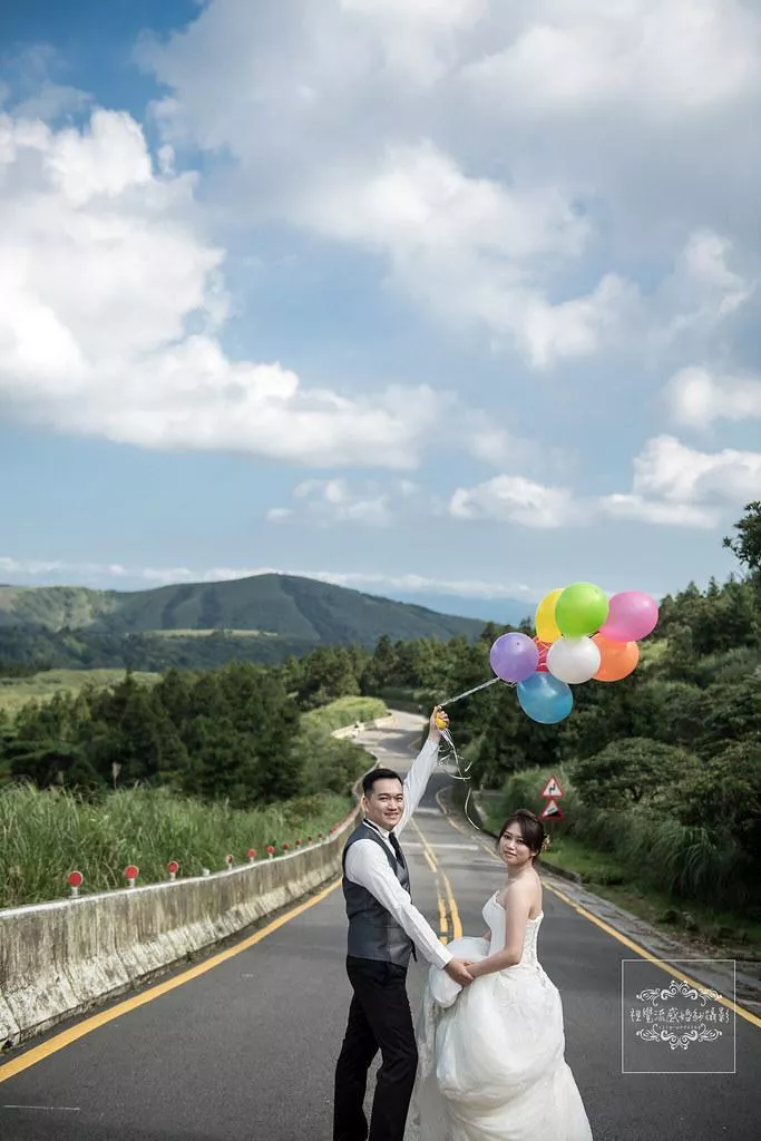 婚紗攝影台北特色婚紗景點|陽明山冷水坑公路-婚紗攝影台北特色婚紗景點|陽明山冷水坑公路