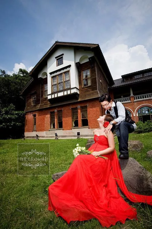 婚紗攝影台北婚紗景點推薦|北投溫泉博物館-婚紗攝影台北婚紗景點推薦|北投溫泉博物館