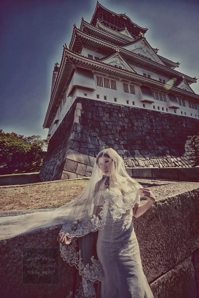 日本關西海外婚紗攝影,大阪景點推薦,大阪城天守閣婚紗旅拍-婚紗攝影日本關西海外婚紗攝影大阪景點推薦|大阪城天守閣