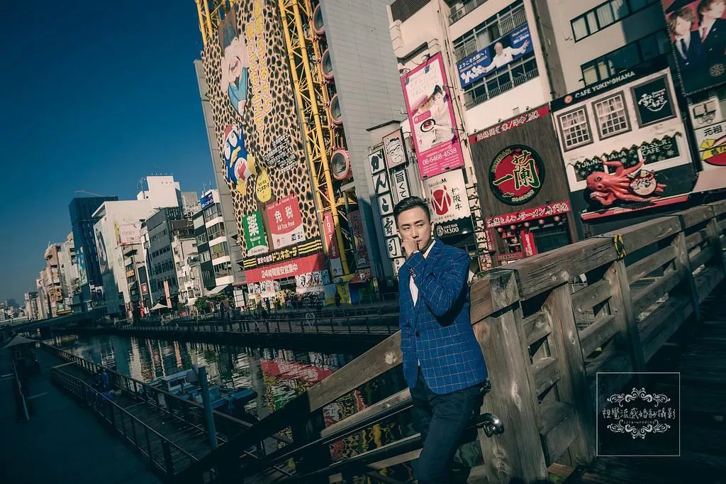 海外婚紗日本大阪道頓崛攝影景點,關西大阪府推薦婚紗拍攝點,視覺流感-婚紗攝影海外婚紗日本大阪道頓崛攝影景點|關西大阪府推薦拍攝點