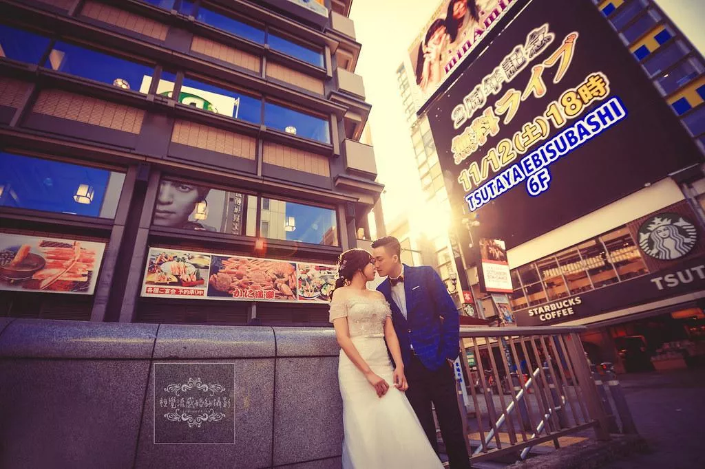 海外婚紗日本大阪道頓崛攝影景點,關西大阪府推薦婚紗拍攝點,視覺流感-婚紗攝影海外婚紗日本大阪道頓崛攝影景點|關西大阪府推薦拍攝點