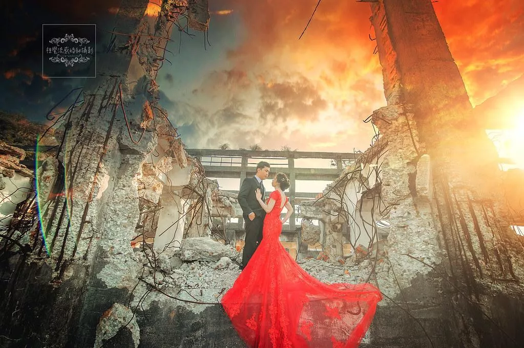 婚紗攝影基隆婚紗景點推薦|基隆廢船場(阿根納造船廠)|廢墟頹廢-婚紗攝影基隆婚紗景點推薦|基隆廢船場(阿根納造船廠)|廢墟頹廢