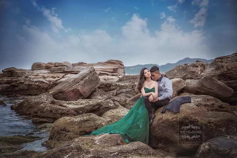 婚紗攝影台北婚紗|金山水尾漁港-神秘海岸|唯美時尚海景-婚紗攝影台北婚紗|金山水尾漁港-神秘海岸|唯美時尚海景