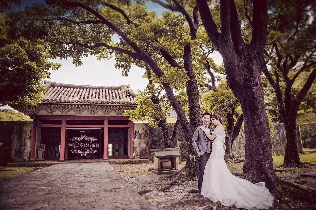 日本海外婚紗攝影,琉球沖繩拍婚紗,首里城旅拍,中和視覺流感婚紗-日本海外婚紗攝影|琉球沖繩|首里城