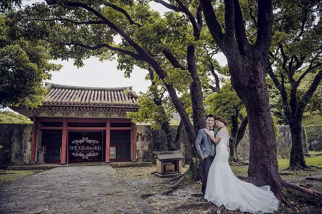 日本海外婚紗攝影,琉球沖繩拍婚紗,首里城旅拍,中和視覺流感婚紗-日本海外婚紗攝影|琉球沖繩|首里城