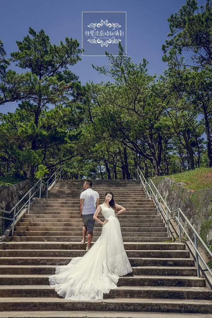 中和視覺流感推薦,日本海外婚紗攝影,琉球沖繩拍婚紗,座喜味城跡旅拍-日本海外婚紗攝影|琉球沖繩|座喜味城跡