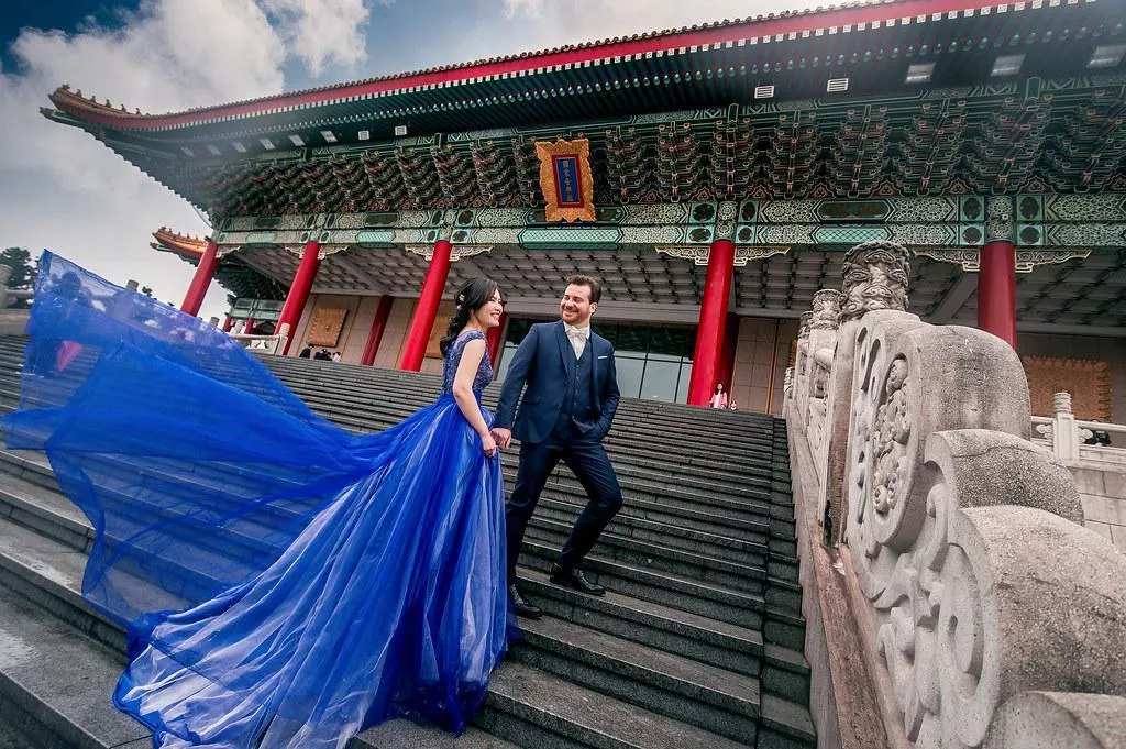 婚紗攝影台北景點|中正紀念堂-婚紗攝影台北景點|中正紀念堂