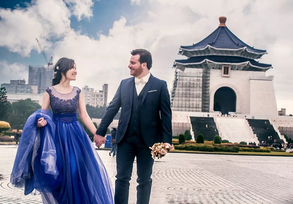 婚紗攝影台北景點|中正紀念堂-婚紗攝影台北景點|中正紀念堂
