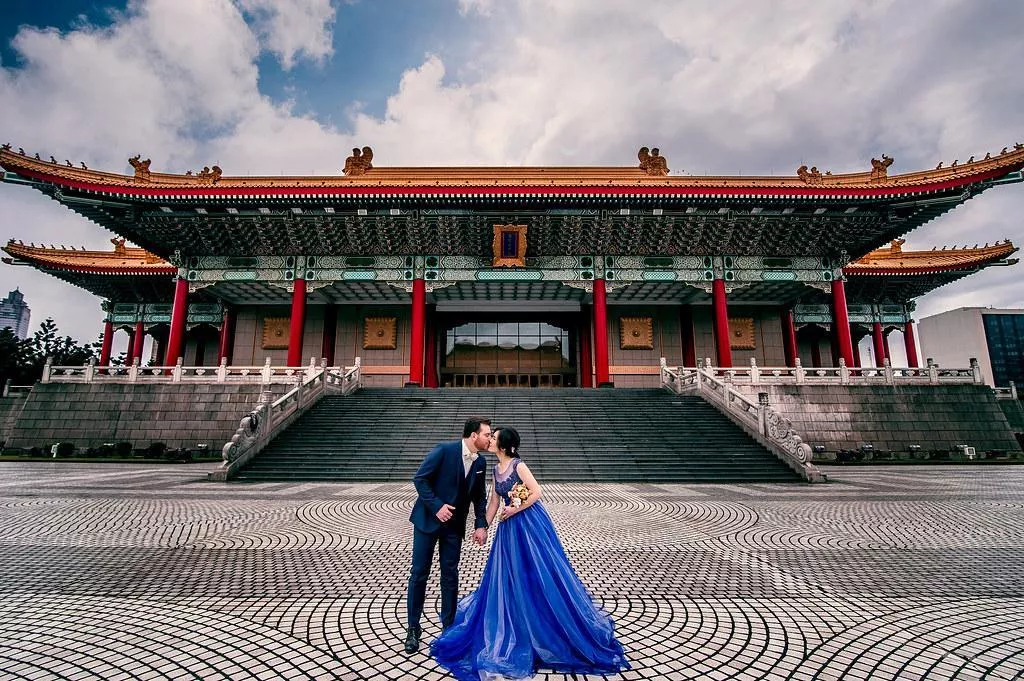 婚紗攝影台北景點|中正紀念堂-婚紗攝影台北景點|中正紀念堂