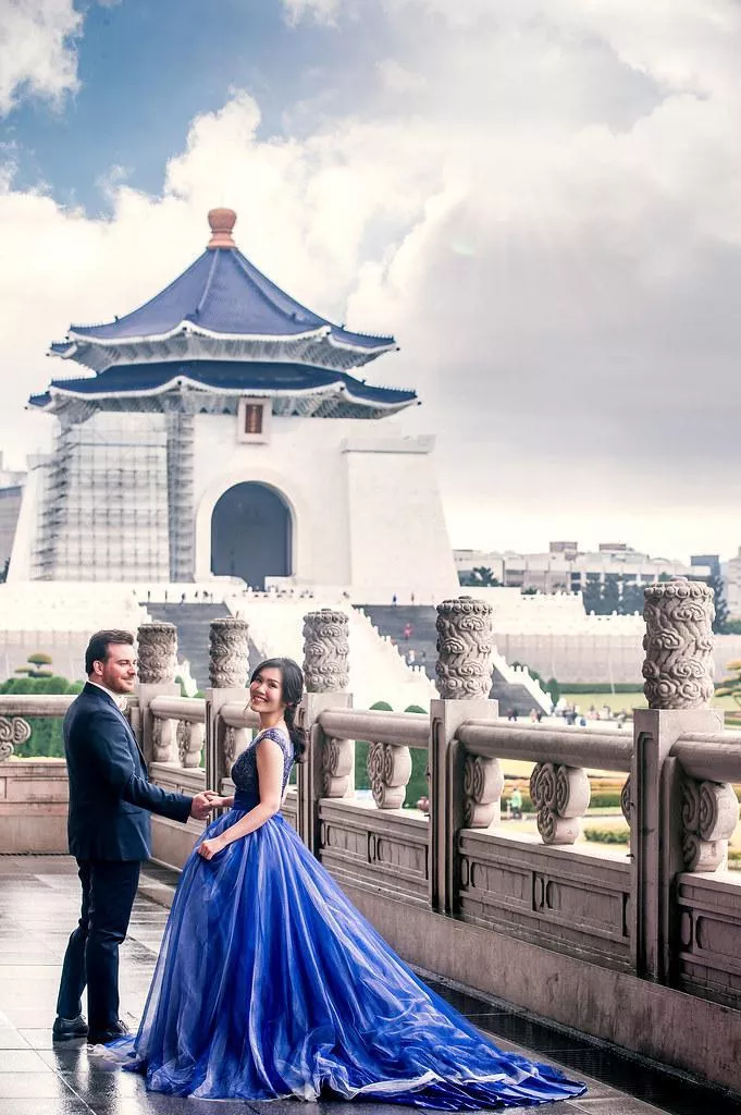 婚紗攝影台北景點|中正紀念堂-婚紗攝影台北景點|中正紀念堂