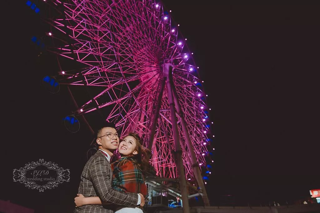台中婚紗|三井MITSUIOUTLETPARK台中港|海景摩天輪-台中婚紗|三井MITSUIOUTLETPARK台中港|海景摩天輪