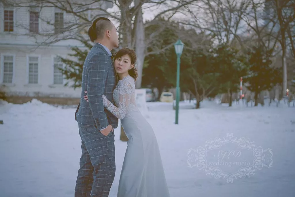 視覺流感海外婚紗攝影,日本北海道札幌拍婚紗,北海道大學-市政廳旅拍-海外婚紗攝影|日本北海道札幌|北海道大學-市政廳