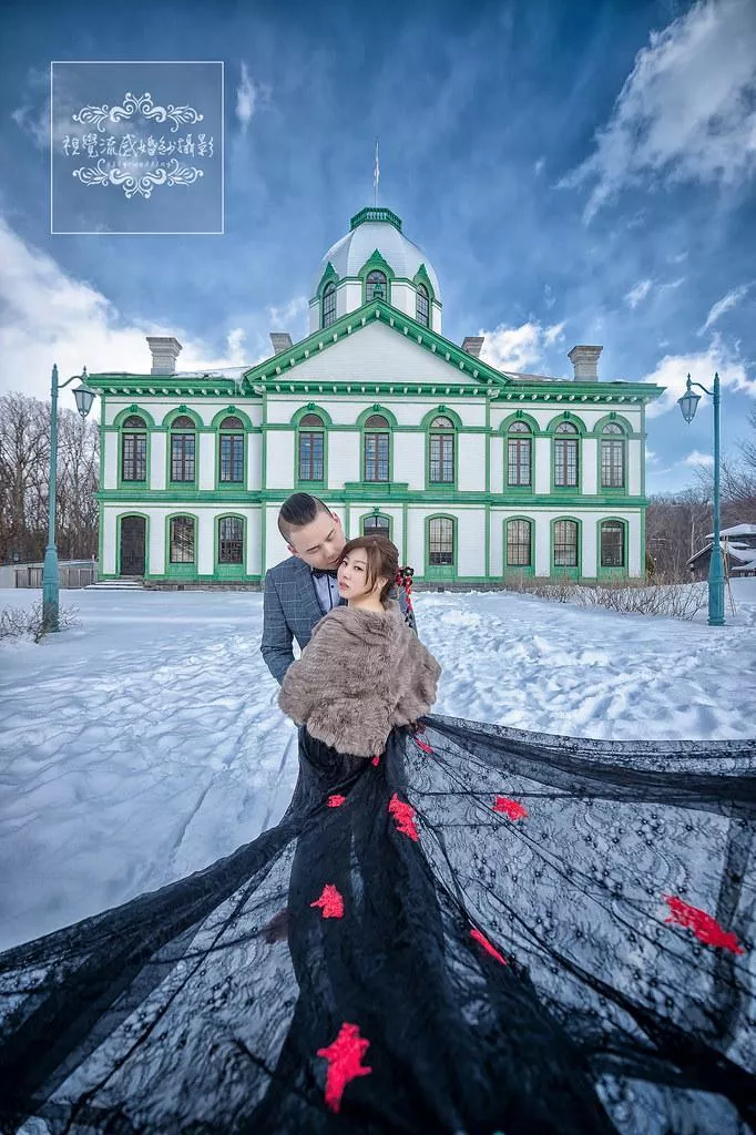 視覺流感海外婚紗攝影推薦,日本北海道拍婚紗,開拓之村雪國雪地雪景旅拍-海外婚紗攝影|日本北海道|開拓之村雪國雪地雪景