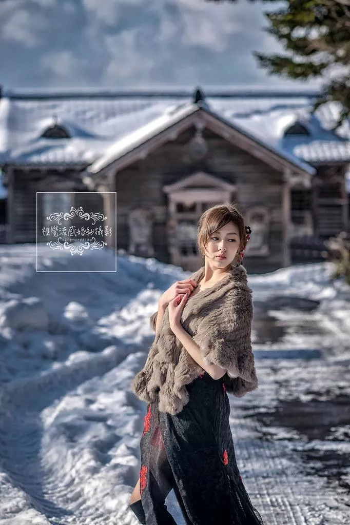 視覺流感海外婚紗攝影推薦,日本北海道拍婚紗,開拓之村雪國雪地雪景旅拍-海外婚紗攝影|日本北海道|開拓之村雪國雪地雪景