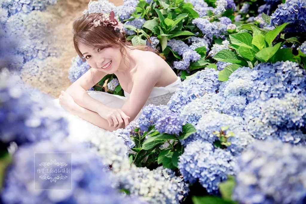 婚紗攝影台北景點|陽明山水車寮步道-高家繡球花田-竹子湖大賞園繡球花|季節限定婚紗景點-婚紗攝影台北景點|陽明山水車寮步道-高家繡球花田-竹子湖大賞園繡球花|季節限定婚紗景點