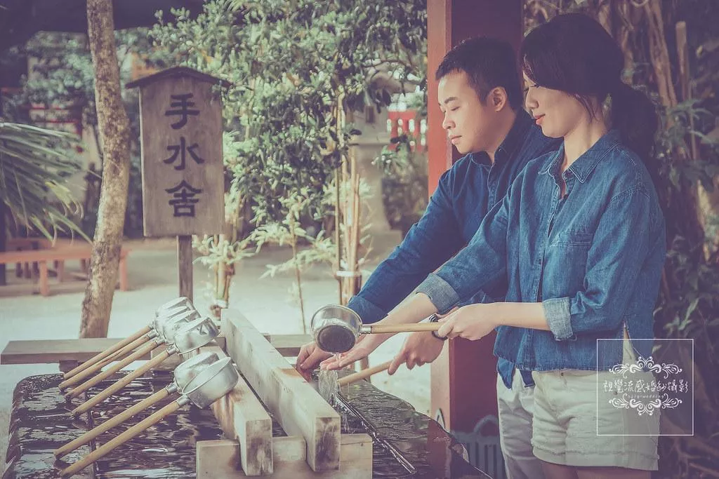 視覺流感日本海外婚紗,沖繩波上宮旅拍,日本神社拍婚紗-日本海外婚紗|沖繩波上宮|神社拍婚紗