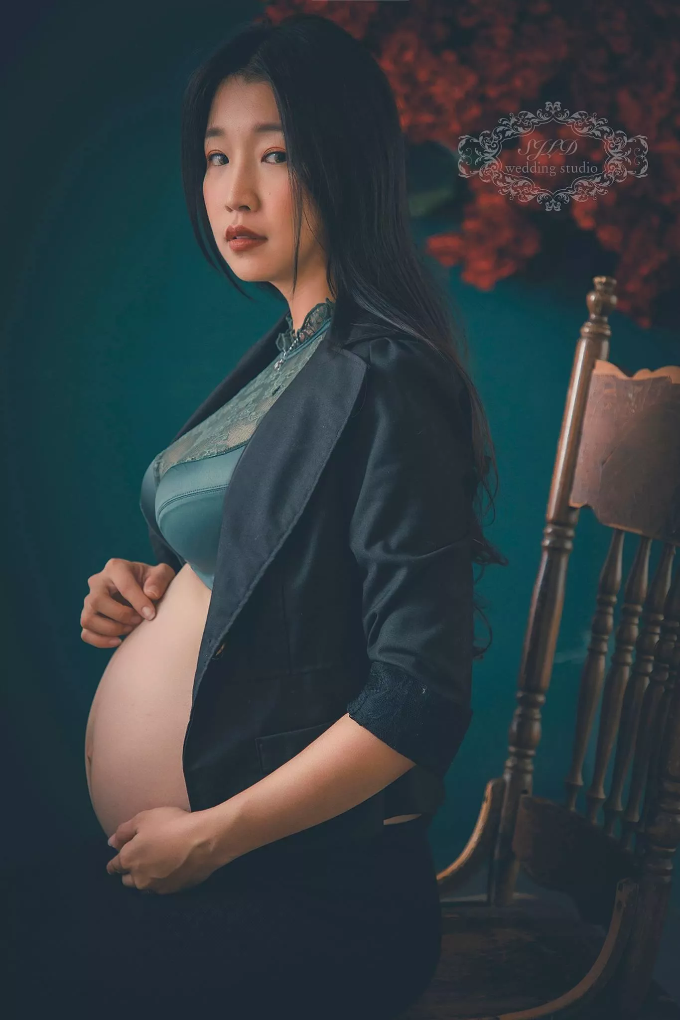 視覺流感婚紗攝影-親子寫真-孕婦照(77)-孕婦藝術照親子寫真|巷子內攝影棚新北景點
