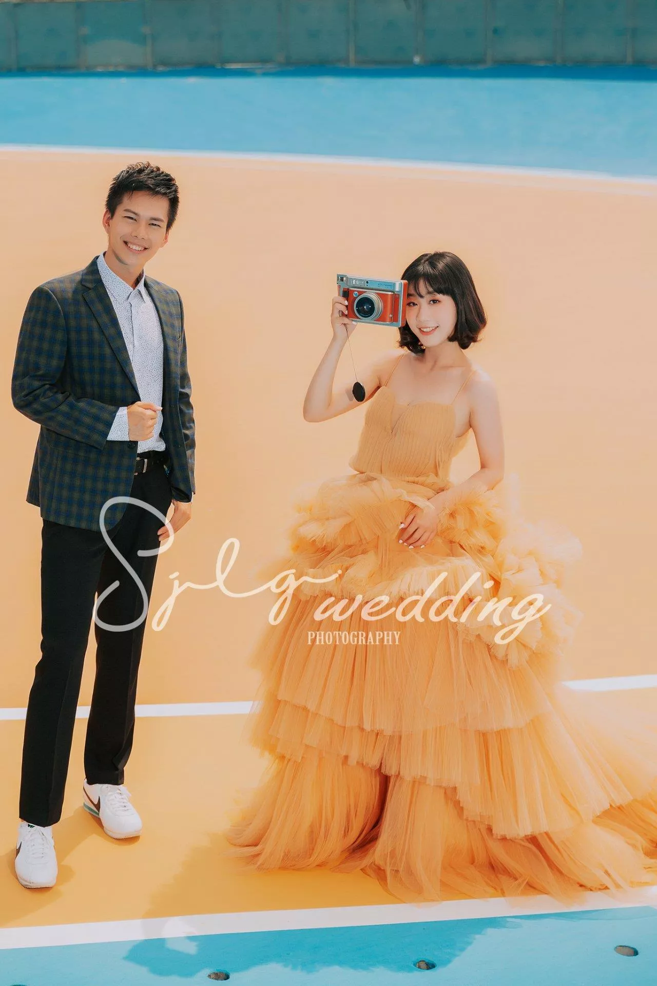 溜冰場玩拍婚紗-視覺流感婚紗攝影-韓風清新-溜冰場玩拍婚紗-視覺流感婚紗攝影