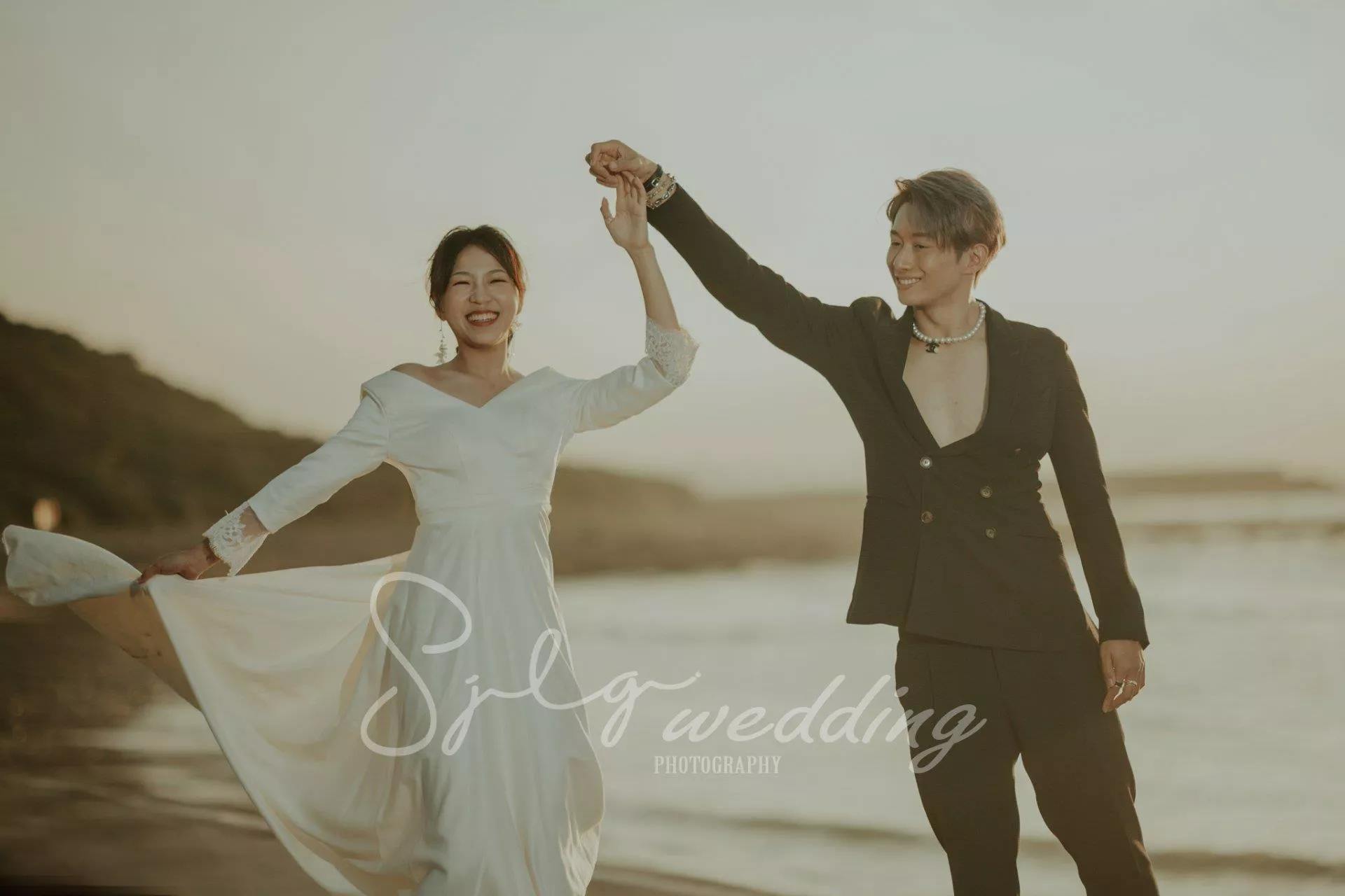 淡水金色水岸海尾仔婚紗攝影|美式浪漫婚紗風格生活感-淡水金色水岸海尾仔婚紗攝影|美式浪漫婚紗風格生活感